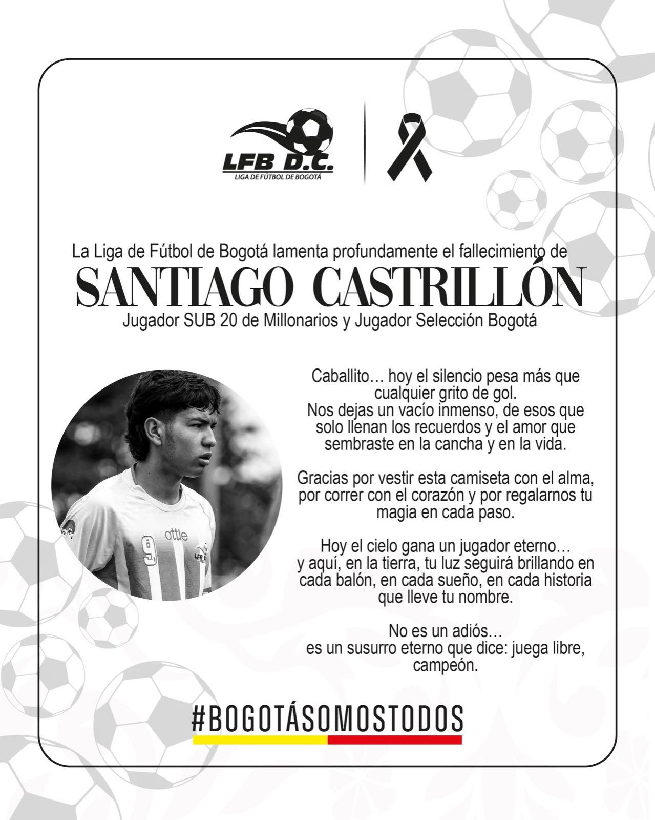 Hoy el fútbol guarda silencio.